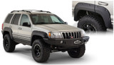 Bushwacker 99-04 Jeep Grand Cherokee Cutout Style Flares 2pc - Black