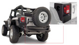 Bushwacker 07-18 Jeep Wrangler Trail Armor Rear Corners - Black