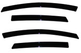AVS 09-18 Ford Fiesta (Sedan & Hatch) Ventvisor Outside Mount Window Deflectors 4pc - Smoke