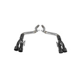 Flowmaster 18-23 Mustang 5.0L Outlaw Axle-Back Exhaust System - Black Tips(w/Valves)