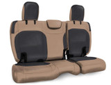 PRP 2018+ Jeep Wrangler JLU/4 door Rear Bench Cover with Cloth Interior - Black/Tan