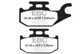 EBC 04-05 Bombardier/BRP Outlander 330 HO Front Left R Series Sintered Brake Pads
