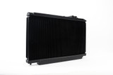 CSF 93-98 Toyota MK4 Supra Radiator - Black Finish