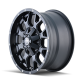 Mayhem 8015 Warrior 20x10 / 8x180 BP / -25mm Offset / 124.1mm Hub Matte Black Wheel
