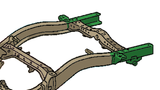 Rust Buster 95-04 Toyota Tacoma Rear Framce Section - Right Side