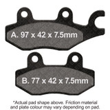 EBC 89-05 Kawasaki KLF 300 Bayou 4x4 Front Left/Right FA-SFA-X Brake Pads