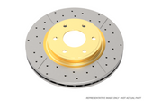 DBA 09-16 Mini Cooper (w/JCW Brakes) Front Drilled & Slotted Street Series Rotor
