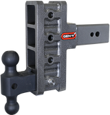 Gen-Y Mega Duty 3in Shank 6in Offset Drop 3.5K TW 32K Hitch w/GH-0161 Dual-Ball