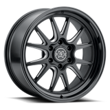 Method Raised MR802 20x10 / 6x135 BP / 10mm Offset / 87mm Bore - Double Black Milled Wheel