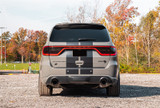 Corsa 2021-2025 Dodge Durango SRT Hellcat Cat-Back 2.75in Dual Rear Exit Sport 4.5in Black PVD Tips