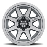 ICON Rebound 17x8.5 6x5.5 25mm Offset 5.75in BS 95.1mm Bore Charcoal Wheel