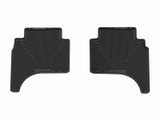 WeatherTech 22-23 Hyundai Santa Cruz Rear All-Weather Floor Mats - Black