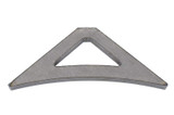 Fishbone Offroad Jeep Gusset Triangular Bare Steel