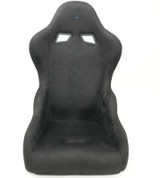 NRG FRP Bucket Seat - Echelon Light Weight - Black Stitching w/ NRG Arrow Embroidery - Large