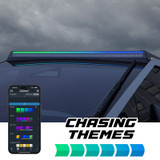 XK Glow Tesla Cybertruck XKmax 50in Roof LED Off-Road Light Bar w/ RGBW Chasing DRL & App Control
