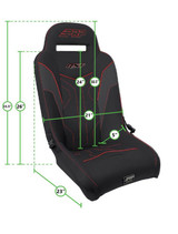 PRP Polaris RZR PRO XP/PRO R/Turbo R RST Suspension Seat