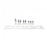 Grams Performance VW MK4 Large Port Intake Manifold - Raw Aluminum