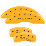 MGP 4 Caliper Covers Engraved Front & Rear i-Vtec Yellow finish black ch