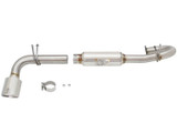aFe 11-16 Scion TC L4-2.5L 304SS 2-1/4in to 2-1/2in Axle-Back Takeda Exhaust w/ Polished Tip