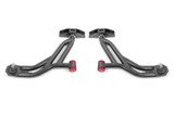 BMR 10-14 Ford Mustang Non-Adj. Lower A-Arms Delrin/Rod w/ 19mm Tall Ball Joint - Black Hammertone