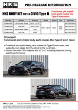 HKS BODY KIT TYPE-S FL5 F-Spoiler