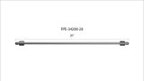 Fleece Performance 20in High Pressure Fuel Line (8mm x 3.5mm Line, M14x1.5 Nuts)