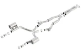 Borla 2015 Dodge Challenger Hellcat 6.2L V8 S-TYPE Catback Exhaust No Tips Factory Valance
