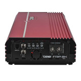 DS18 1-Channel Class D Full-Range Monoblock 8000 Watts RMS at1 ohm DPIV1/0 Terminals Included Red