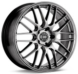 Enkei EKM3 18x8 5x112 Bolt Pattern 35mm Offset 72.6 Bore Dia Performance Hyper Silver Wheel