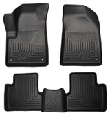 Husky Liners 14 Jeep Cherokee WeatherBeater Black Front and Second Seat Floor Liners