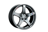 SSR GTV01 18x8.5 5x114.3 40mm Offset Flat Black Wheel 05-07 STI / 11+ tC
