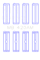 King Engine Bearings Ford Zephyr V6 (Size +0.10) Main Bearing Set