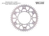 Vortex Racing V4 40 Tooth 420 Rear Sprocket - Silver