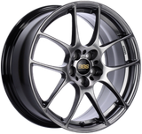 BBS RF 17x7.5 5x112 ET45 Diamond Black Wheel - 82mm PFS/Clip Required