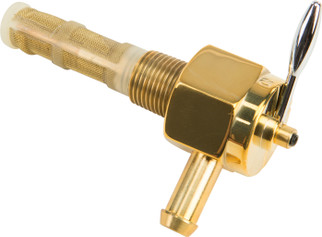 Brass Petcock Hex 3/8 In Right Side Position
