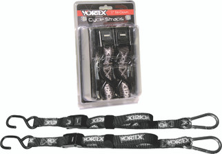 Tie Downs 1" 2/pk Blk