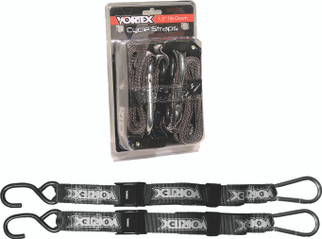 Tie Downs 1.5" 2/pk Blk