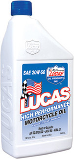 High Performance Oil 20w50 4t 1 Qt (6/case  Sold Ea)