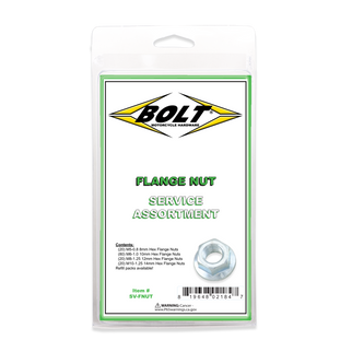 Flange Nut Assortment 140 Piece Kit