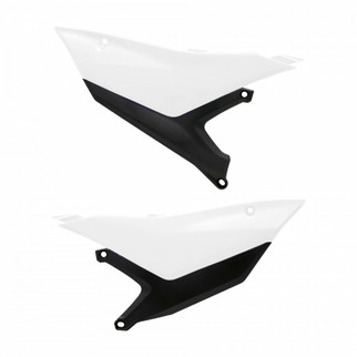 Side Number Plates White
