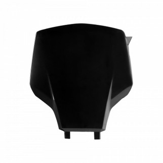 Front Number Plate Black