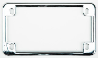 License Plate Frame Chrome