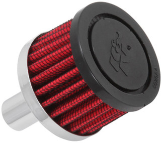 K&N Steel Base Crankcase Vent Filter .625in Vent OD x 2in OD x 1.5in Height
