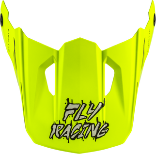 Yth Kinetic Surge Helmet Visor Grey/hi-vis Ys-yl