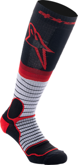 Mx Pro Socks Black/grey/red Md