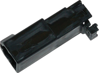 Amp 040 2-wire Cap Housing Hd# 72902-01bk