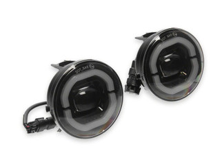 Raxiom 05-11 Toyota Tacoma LED Halo Fog Lights- White