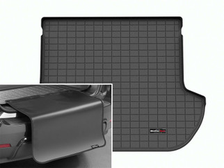 WeatherTech 10-14 Subaru Outback Trunk Cargo Liner w/Bumper Protector - Black