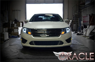 Oracle 10-11 Ford Fusion LED Headlight Halo Kit - Green