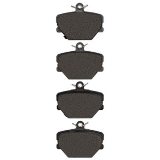 R1 05-16 Smart Fortwo Front Euro Ceramic Brake Pads